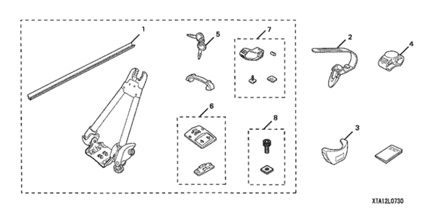 Bike Attachment (Exterior) for 2007 Acura RDX #0