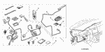 8E91T2A1M002 - Accessory Components: CONTROL UNIT, REMOTE STARTER for Honda Image