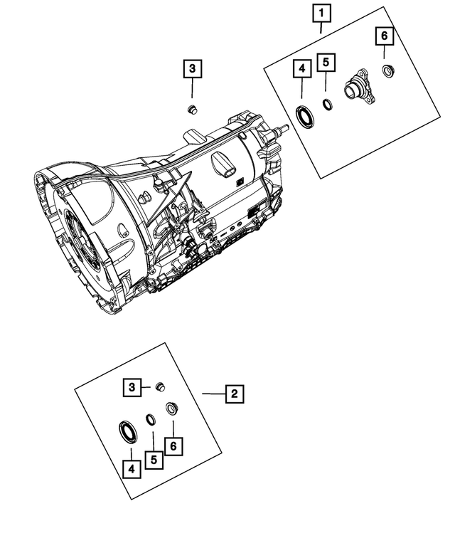 68145442AA - Transmission: Output Shaft Seal for Mopar Image