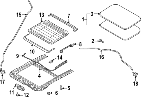 Sunroof for 2023 Mazda MX-30 EV #1