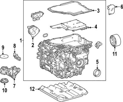 Electrical Components for 2025 Toyota bZ4X #1