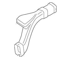 13717577473 - Engine: Lower Duct for BMW: 550i, 550i GT, 550i GT xDrive, 550i xDrive, 650i, 650i Gran Coupe, 650i xDrive, 650i xDrive Gran Coupe, 750i, 750i xDrive, 750Li, 750Li xDrive Image