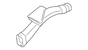 13717577472 - Engine: Lower Duct for BMW: 550i, 550i GT, 550i GT xDrive, 550i xDrive, 650i, 650i Gran Coupe, 650i xDrive, 650i xDrive Gran Coupe, 750i, 750i xDrive, 750Li, 750Li xDrive Image