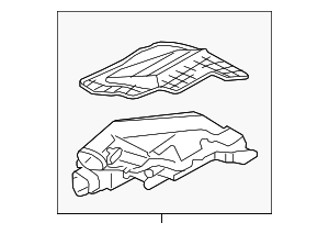 13717577463 - : Air Cleaner Assembly for BMW: 750i, 750i xDrive, 750Li, 750Li xDrive Image