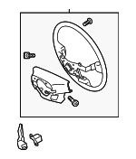 4510053170C0 - Steering: Steering Wheel for Lexus: IS250, IS350 Image