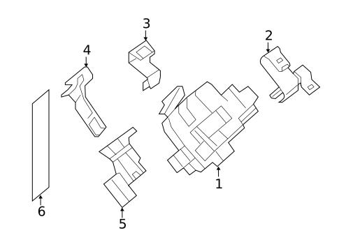 Fuse & Relay for 2019 INFINITI QX60 #2