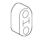 20651AA000 - : Center Muffler Insulator for Nissan Image