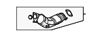 B08B21ET0B - : Catalytic Converter for Nissan: 370Z Image