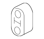 2064001A61 - : Rear Muffler Insulator for Nissan: 350Z, 370Z Image