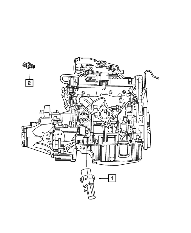 68294034AA - Electrical: Back Up Lamp Switch for Mopar Image image
