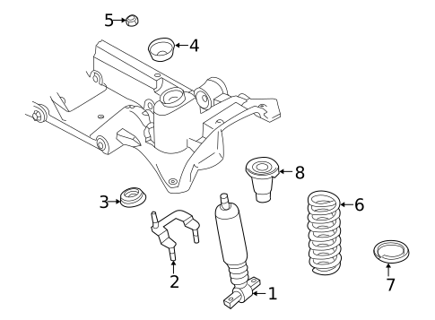 Shocks & Components for 2000 Volvo S70 #0