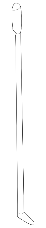 51218254087 - Body: Lock Rod for BMW: 323Ci, 325Ci, 328Ci, 330Ci, M3 Image