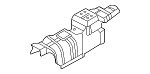 LK4Z5K286E - Exhaust: Floor Pan Heat Shield for Ford Image