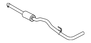 LK4Z5202F - Exhaust: Exhaust Tail Pipe for Ford Image