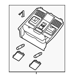 KD4769970D75 - Body: Overhead Console for Mazda: 3, 6, CX-3, CX-5, CX-9 Image