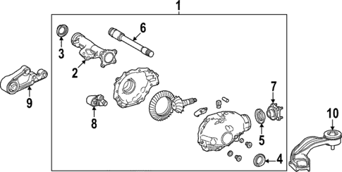 Carrier & Components for 2025 Lexus LX700h #0