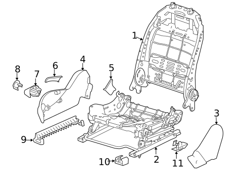Tracks & Components for 2015 Dodge Dart #0