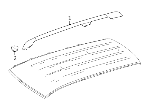 Luggage Carrier for 2019 Mercedes-Benz GLC 43 AMG&reg; #0