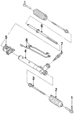 26022267 - Steering: Line Kit for Buick: LeSabre, Riviera | Cadillac: 60 Special, Allante, DeVille, Eldorado, Fleetwood, Seville | Oldsmobile: 88, 98, Regency, Toronado | Pontiac: Bonneville Image