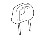 88894970 - Body: Headrest for Pontiac: Aztek Image