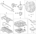 3509060060 - Hybrid Components: Motor for Toyota Image