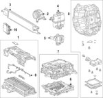3509060060 - Hybrid Components: Motor for Toyota Image