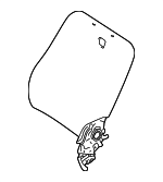 MR634367 - : Seat Back Cover for Mitsubishi: Montero Image