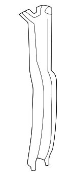 Driver Side Body Side Number 3 Pillar Reinforcement