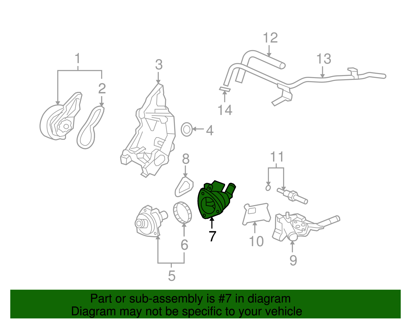 19320-RAA-A02 - Thermostat Housing 2003-2015 Honda | Honda Parts Online