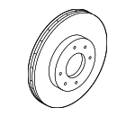 402066UM0B - : Disc Brake Rotor for Nissan: Rogue Image