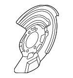 411516RA0A - : Splash Shield for Nissan: Rogue Image