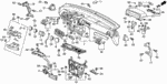 90128SA7000 - Interior/Bumper: BOLT-WASHER (6X25) for Honda Image