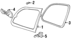 F58Z1627158A - Body: Latch for Ford: Windstar Image