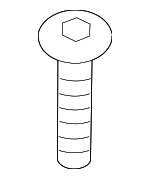 N10556001 - Body: End Panel Screw for Porsche: Cayenne Image