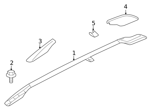 Luggage Carrier for 2010 Mitsubishi Outlander #0