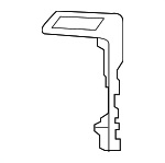 68459811AA - Body: Seat Back Frame Bezel for Jeep: Cherokee Image