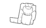 68290653AD - Body: Seat Back Pad for Jeep: Cherokee Image