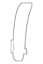 6BY85HL1AD - Body: Hinge Cover for Jeep: Cherokee Image