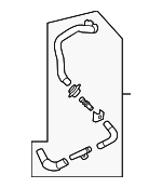 215035MP1A - Electric Propulsion System: Hoses for Nissan: ARIYA Image