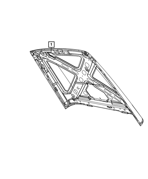 Under Hood for 2009 Jeep Patriot #1