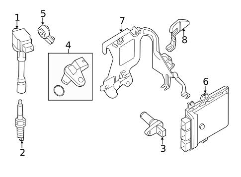 Powertrain Control for 2014 Nissan Murano #0