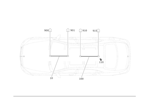 Center Console Wiring Harness for 2015 Mercedes-Benz S600 #0