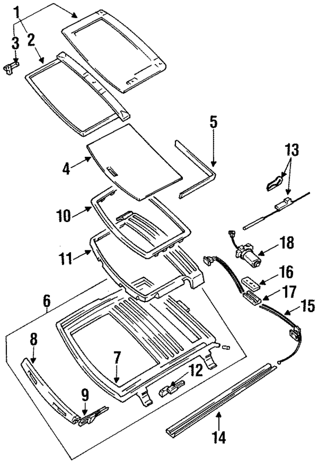 83505348 - Body: Glass Assembly for Mopar Image