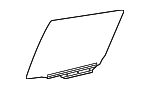 68103F4010 - Body: Door Glass for Toyota: C-HR Image