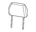 19257251 - Body: Headrest Pad for Chevrolet: Colorado | GMC: Canyon Image