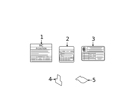 Labels for 2015 Hyundai Accent #0