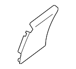 20468201167E94 - Body: Rear Compartment Cover for Mercedes-Benz Image