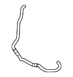 G92290R070 - Electrical: Drive Motor Inverter Radiator Hose for Toyota Image