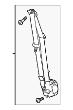 84579195 - Electrical: Belt &amp; Retractor for Chevrolet: Malibu Image