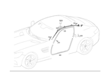 1906970451 - Covering and Lining: Edge Guard for Mercedes-Benz Image
